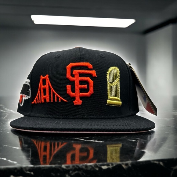 Pro Standard Other - NEW San Francisco Giants PRO STANDARD SnapBack Hat 2014 Champions Pink UV